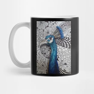 Peacock Portrait Mug